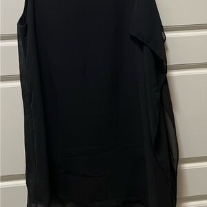 Vince Camuto Elegant Black Sleeveless Top